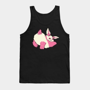 cute bunny butt, kawaii funny bunny Tank Top